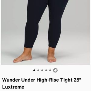 Wunder Under High-Rise Tight 25" Luxtreme - True Navy